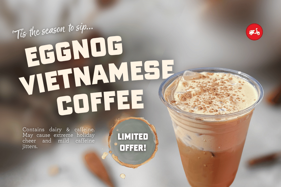 BM eggnog coffee