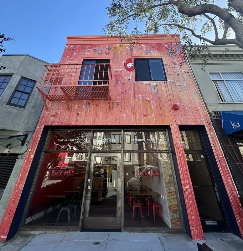 Bun Mee Steiner Street shop exterior